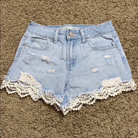 Rewash Pants - Women’s jean shorts